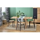 Стол обеденный HALMAR GRACJAN дуб крафт 80-160/80